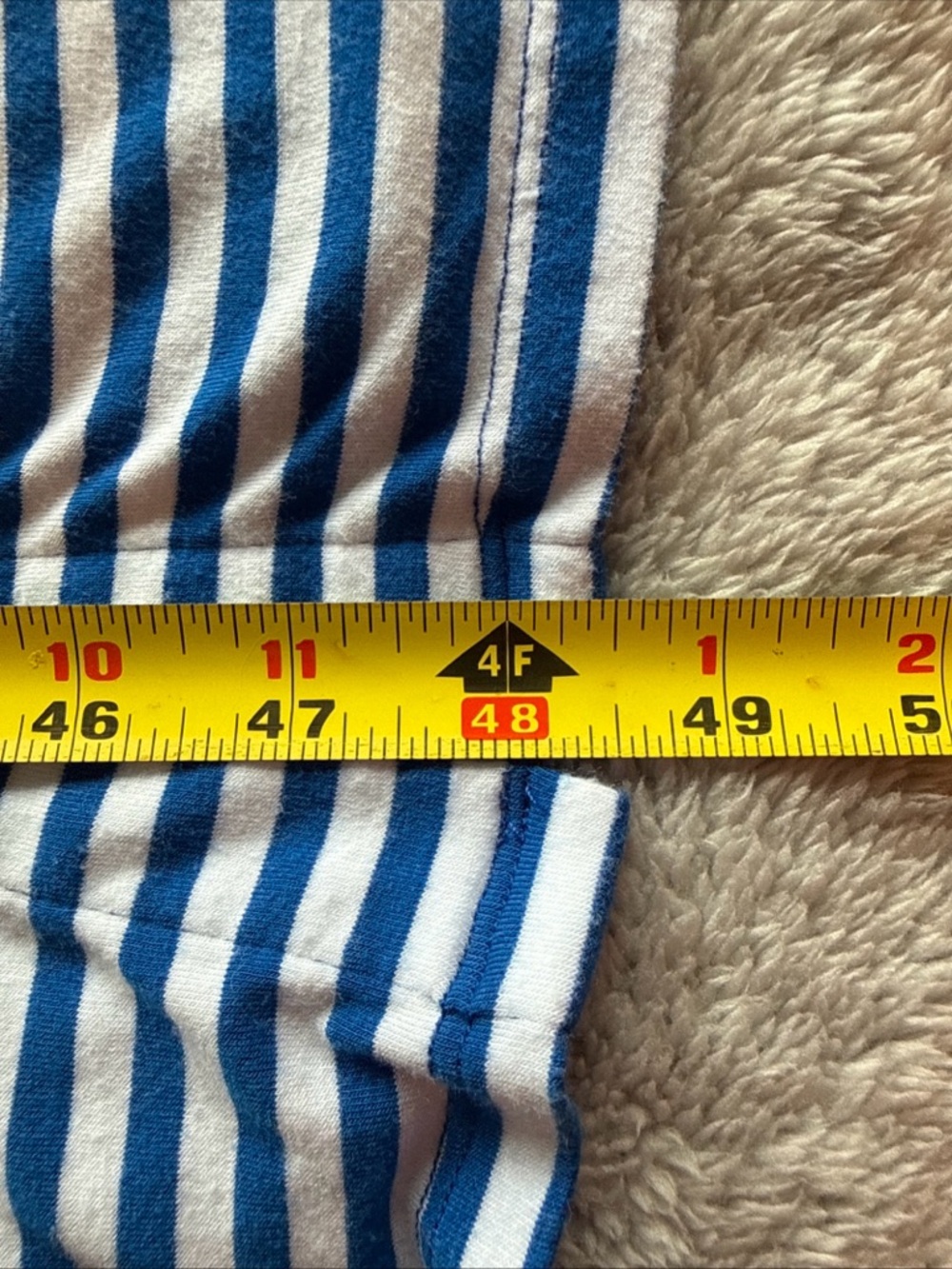 Torrid Blue & White Stripe Maxi Jersey Snap Front Dress Nautical Preppy Size 3 - Picture 9 of 11